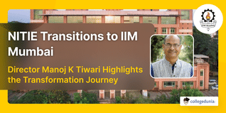 NITIE Transitions to IIM Mumbai: Director Manoj K Tiwari Highlights the Transformation Journey